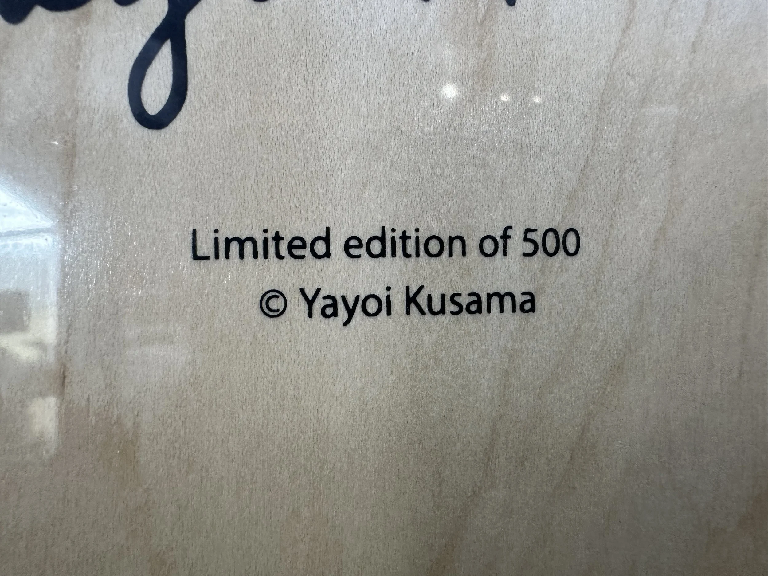 Yayoi Kusama x MoMA Collaboration Skateboard INFINITY NETS (SEALED
